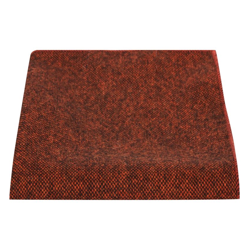 King & Priory Cravatta Highland Weave – Tessuto Texture, Marrone – Abbinabile A Papillon E Fazzoletto – Taglia Unica