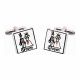Sonia Spencer Groom Wedding Cufflinks