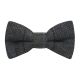 Aegean Blue Herringbone Check Bow Tie
