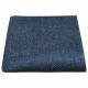 Luxury Herringbone Denim Blue Tweed Pocket Square