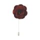 Bronze Velvet Flower/Rose Lapel Pin