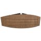 Brown Herringbone Tweed Cummerbund