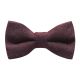 Burgundy Donegal Tweed Bow Tie