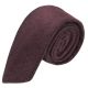 Burgundy Donegal Tweed Tie