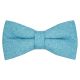Maya Blue Donegal Tweed Bow Tie