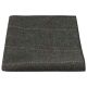 Luxury Herringbone Charcoal Grey Tweed Pocket Square