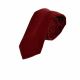 Boys Dark Red Velvet Tie
