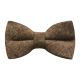 Boys Herringbone Brown Tweed Bow Tie