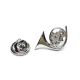 French Horn Lapel Pin