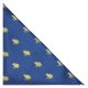 Navy Blue Frog Herringbone Pocket Square