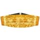 Gold Crushed Velvet Cummerbund