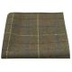 Heritage Check Regency Green Pocket Square