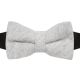 Light Grey Donegal Tweed Bow Tie