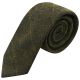 Juniper Green Herringbone Check Tie
