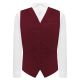 Burgundy Velvet Waistcoat