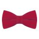 Magenta Pink Velvet Bow Tie