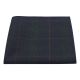 Navy Blue & Dark Green Check Pocket Square