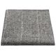 Luxury Herringbone Pewter Grey Pocket Square
