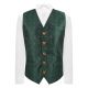Dark Green Herringbone Pheasant Waistcoat
