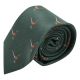 Dark Green Herringbone Pheasant Tie