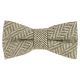 Pine Green Herringbone Wool Bow Tie