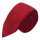 Chilli Red Suede Tie