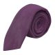Deep Purple Textured Velvet Tie