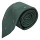 Dark Green Horse and Jockey Embroidered Tie