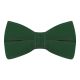 Racing Green Velvet Bow Tie
