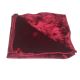 Red Crushed Velvet Pocket Square