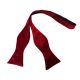 Red Velvet Self-Tie Bow Tie