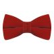 Rosso Red Velvet Bow Tie