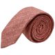Rust Red Herringbone Tie