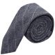 Stone Blue Birdseye Check Tie