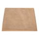 Taupe Brown Velvet Pocket Square