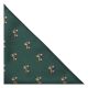 Dark Green Herringbone Tractor Pocket Square