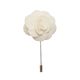 White Flower/Rose Lapel Pin