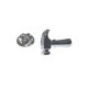 Hammer Pewter Lapel Pin