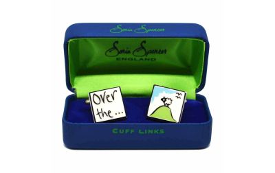 Over the Hill Cufflinks by Sonia Spencer