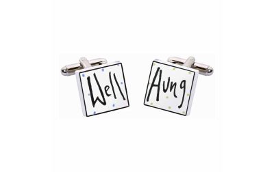 Well Hung Cufflinks by Sonia Spencer