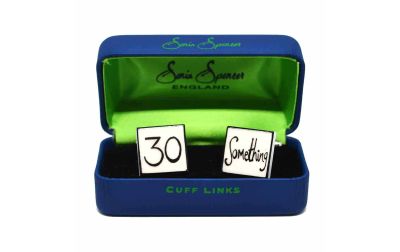 30 Something Cufflinks by Sonia Spencer