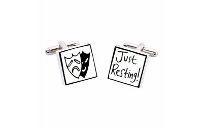 Just Resting Cufflinks by Sonia Spencer