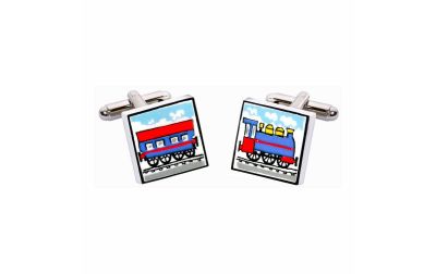 Train Cufflinks by Sonia Spencer