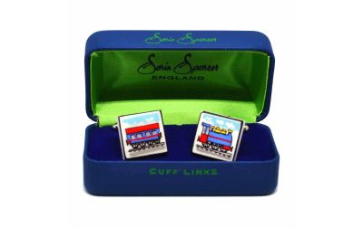 Train Cufflinks by Sonia Spencer