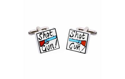 Shot Gun Cufflinks by Sonia Spencer