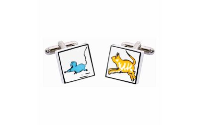 Cat & Mouse Cufflinks