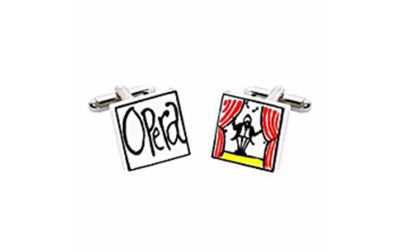 Opera Cufflinks by Sonia Spencer