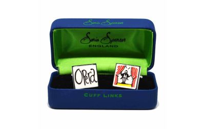 Opera Cufflinks by Sonia Spencer