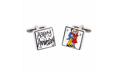 Happy Anniversary Cufflinks