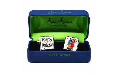 Happy Anniversary Cufflinks